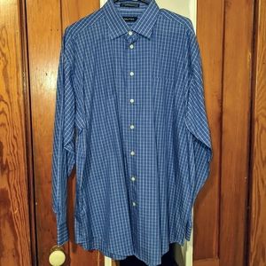 Nautica Men's Blue Dress Shirt
